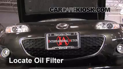 Oil & Filter Change Mazda MX-5 Miata (2006-2015) - 2011 Mazda MX-5